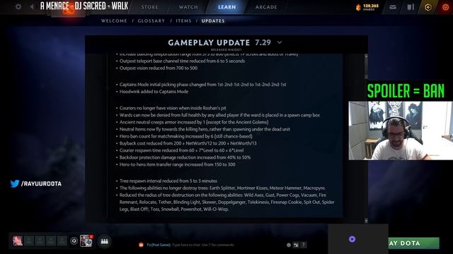 ANÁLISE PATCH 7.29 PARTE 1! ACABOU O TANGO! смотреть онлайн