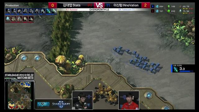 StarCraft 2 : Stats vs INnoVation - Challenge set 3 - Starleague 2015 смотреть онлайн