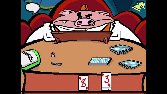 Карточная игра "Сундучок" в игре "Агент Лис" смотреть онлайн