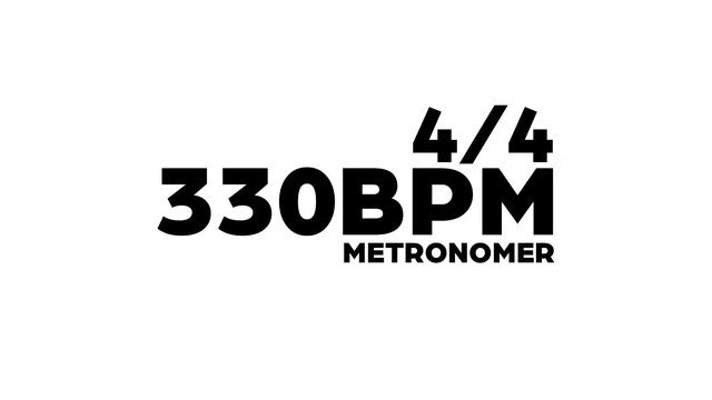 330 BPM Metronome смотреть онлайн