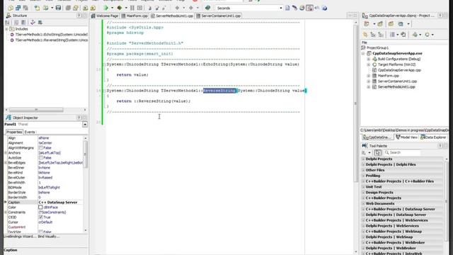 January 30, 2013 - Building your first multi-tier DataSnap application using C++Builder XE3 смотреть онлайн