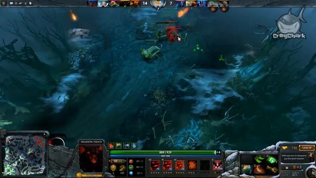 Дота 2 гайд на Shadow Fiend. Невермор Dota 2