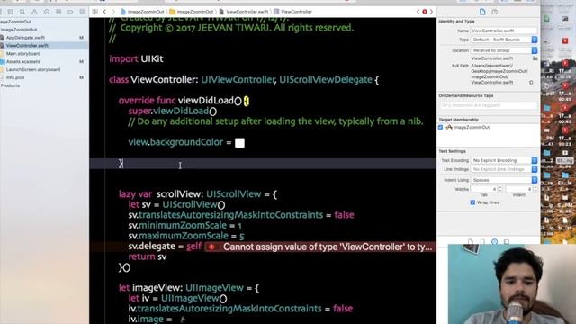 How to zoom In and out images - Swift Tutorial смотреть онлайн