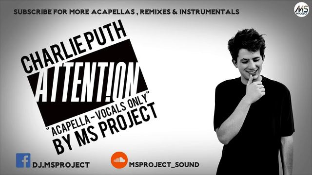 Charlie Puth - Attention (Acapella - Vocals Only) смотреть онлайн