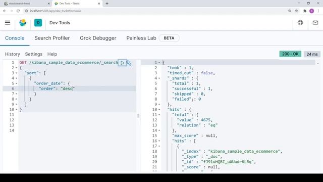 02 Sort Index By Type in Kibana Console and ElasticSearch Head Chrome Extension смотреть онлайн