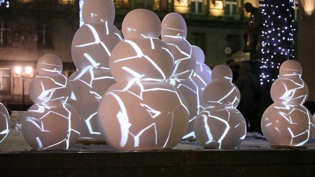 Песня Снеговиков на Московском бульваре