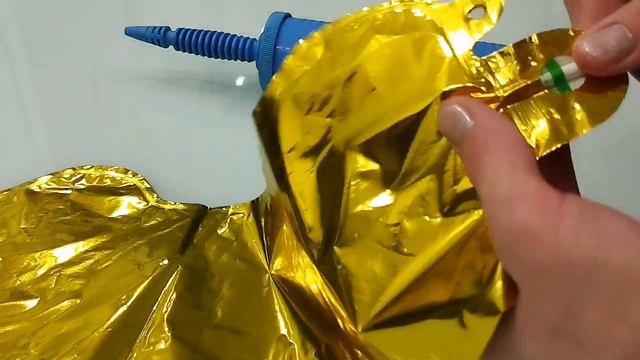 Как ПРАВИЛЬНО надуть ФОЛЬГИРОВАННУЮ ЦИФРУ воздухом. Как накачать воздухом цифру смотреть онлайн