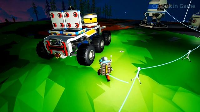 ?? Astroneer S2 Ep7. Большой планетоход и спасение трактора! Прохождение и выживание в Астронир. смотреть онлайн