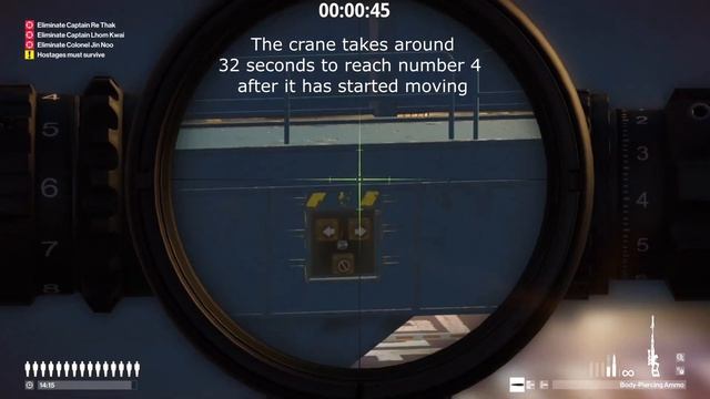 Hitman 2 - Hantu Port - Codename Crane - Redacted Challenge (Feat) - Sniper Assassin смотреть онлайн
