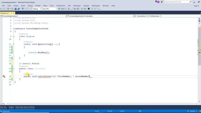 Generics & Generics Method in C# смотреть онлайн
