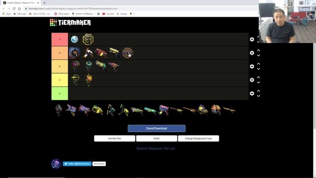 Blaston Tier List Explained 4.20.2021 смотреть онлайн