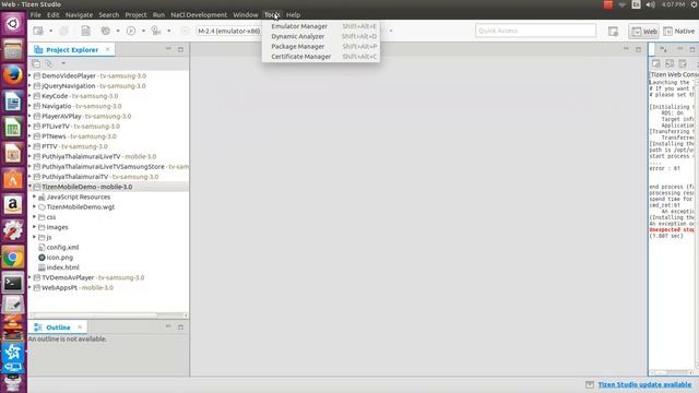 How to Create Tizen Project смотреть онлайн