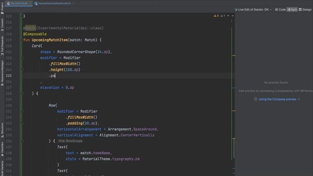 How To Create A LiveScore App⚽️ using Jetpack Compose - Part 7: Upcoming Matches List смотреть онлайн