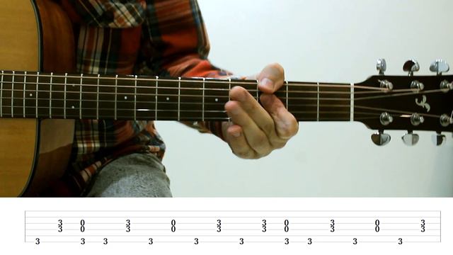Blues Rock | Finger Rhythm | Guitar Lesson W/ Tabs!
