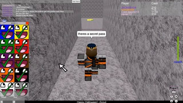 How to find gold epic face (roblox game and old video) смотреть онлайн