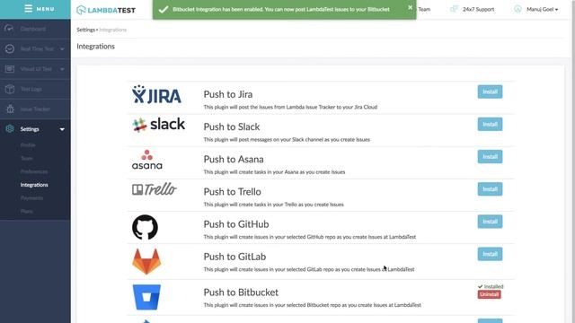 LambdaTest + Bitbucket Integration?️| One-Click Bug Logging | LambdaTest Integrations смотреть онлайн