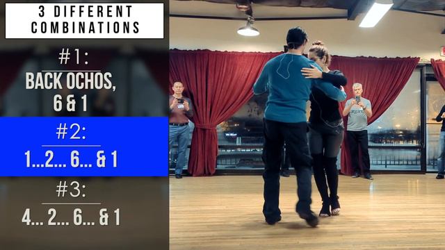 6-sacada molinete to close side in intermediate/advanced tango class. George & Jairelbhi Furlong смотреть онлайн