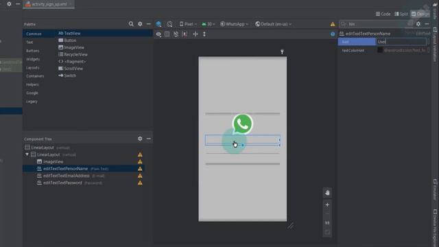 Material Design Login and Register Android Studio – WhatsApp Tutorial #2 смотреть онлайн