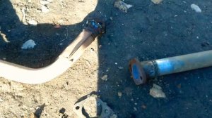 Вырезаю резонатор на ВАЗ 2115. Делаю прямую трубу.