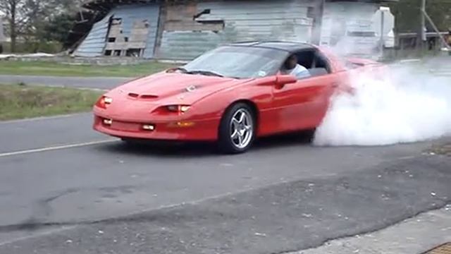 1995 Camaro Burnout