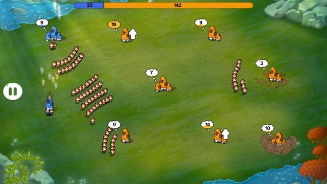 Mushroom Wars: Space Wars [Android/iOS] Gameplay (CN) смотреть онлайн