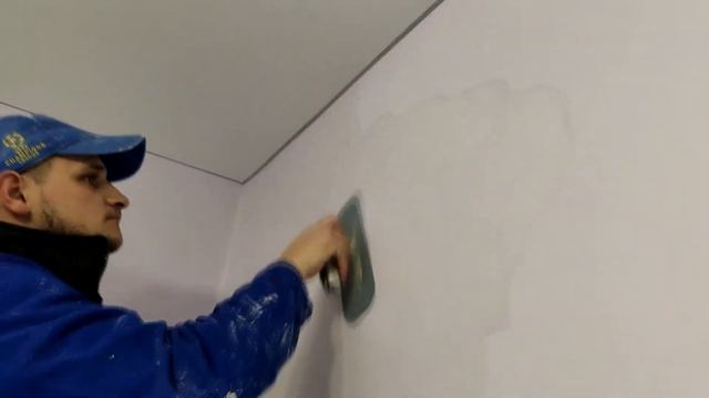 Декоративная краска в нежно-фиолетовом цвете, как нанести! смотреть онлайн