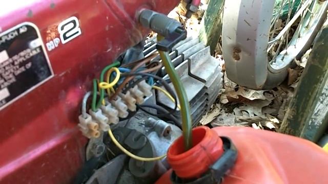 Some Puch Maxi Moped Maintenance.