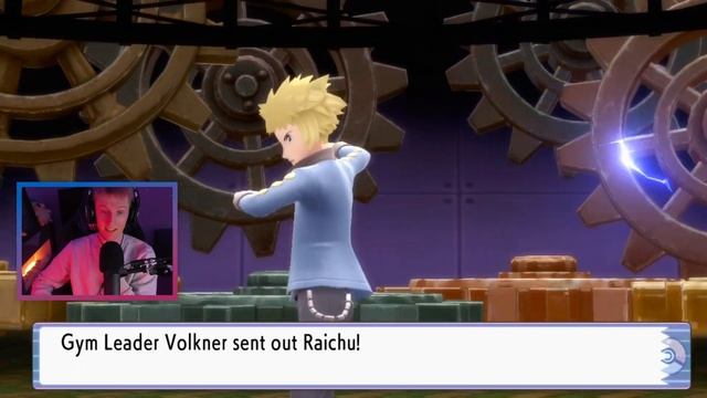 Eighth Gym Leader Volkner | Pokémon Brilliant Diamond & Shining Pearl Walkthrough - Part 12 (BDSP) смотреть онлайн
