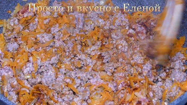 Стакан гречки и стакан фарша! ЗОЛОТО, а не рецепт! Гречка По-Купечески, Гречка с фаршем в сковород смотреть онлайн
