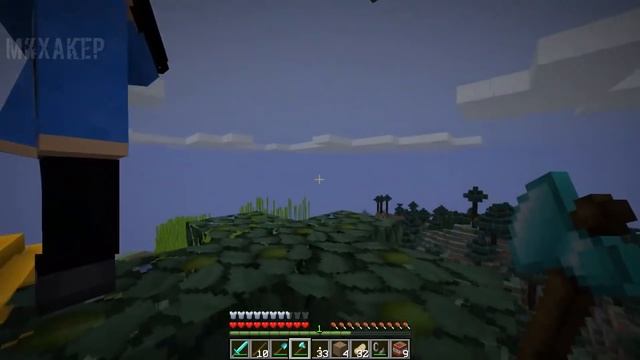 MINECRAFT Смешные моменты (перевод) ? ДЕЛИРИУС И САМЫЙ ВЫСОКИЙ ДОМИК НА ДЕРЕВЕ (Майнкрафт) смотреть онлайн