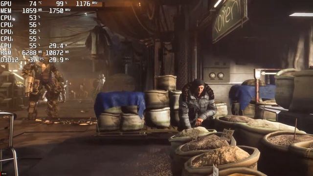 Xeon E3-1220 V3 + RX560 4GB + 16 GB RAM - Deus Ex: Mankind Divided смотреть онлайн