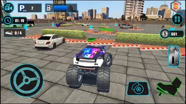 Fury Monster Truck Parking Mania (Endless Mode) Updated Version смотреть онлайн