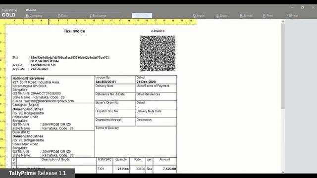 How to Generate e-Invoices Online | Easy e-Invoicing with TallyPrime | TallyHelp смотреть онлайн