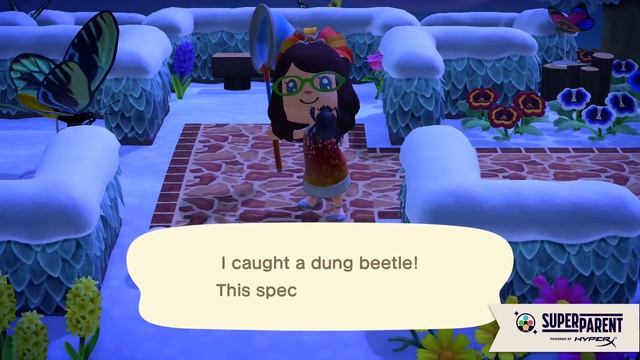 Animal Crossing: New Horizons - Catching a Dung Beetle смотреть онлайн