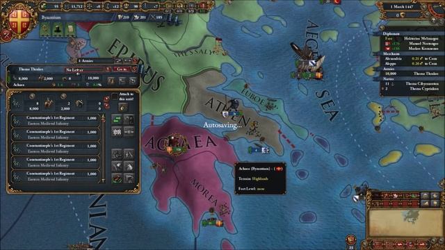 Europa Universalis 4: The Cossacks - Byzantium Strategy Guide смотреть онлайн