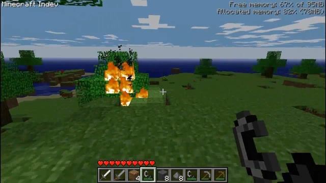 Minecraft Indev - Night Time Survival