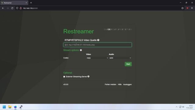 [TUT] Restreamer - Eigener Livestream-Server installieren [4K | DE] смотреть онлайн