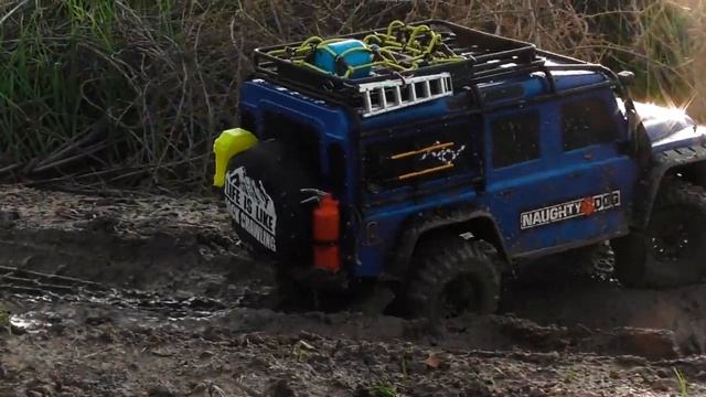 Traxxas TRX4 VS EXTREME MUD! (1/10 Scale RC Car) смотреть онлайн