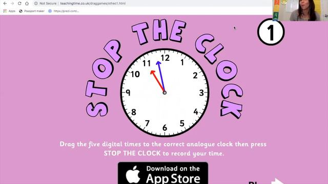 Telling Time Lesson Half Hour смотреть онлайн