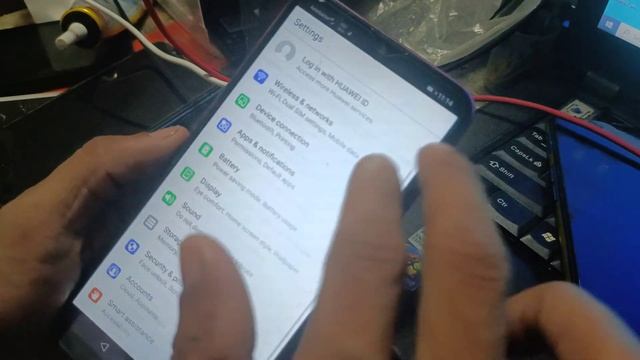 how to fix hang touch Huawei y7 Pro 2019 dub lx2 TalkBack speak problem touch not working properly смотреть онлайн