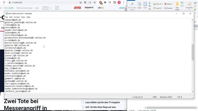T-online.de Email Bouncer and Email Validator 2022 up to 25M per Day ?? смотреть онлайн