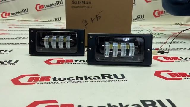 ?Светодиодные "LED"?ПТФ 7 полос❗️ - 2113/14/15 - 2110/11/12 Фирма "SAL-MAN". смотреть онлайн