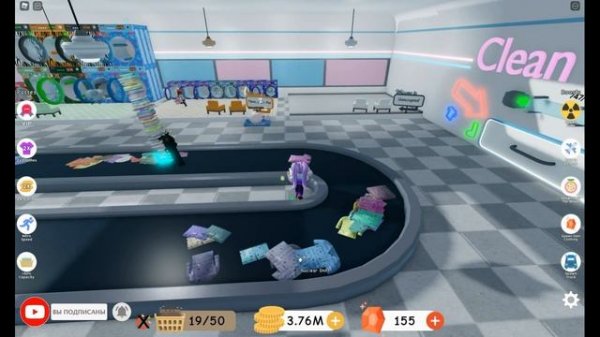 [NUKE]☢️ Симулятор прачечной Роблокс Покупаю машинки XL Новые питомцы / Laundry Simulator Roblox