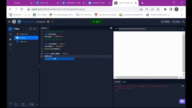 Introduction to JavaScript - a summer 2022 Recess Program смотреть онлайн
