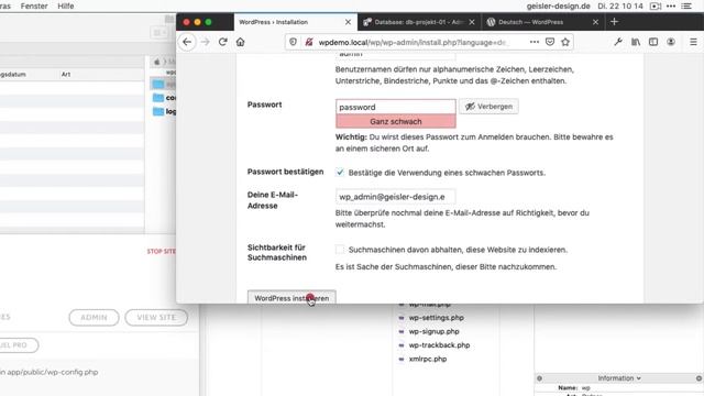 WordPress in Unterverzeichnis installieren смотреть онлайн