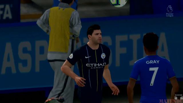 FIFA 19 (Switch)|Leicester F.C vs. Manchester City|Gameplay смотреть онлайн