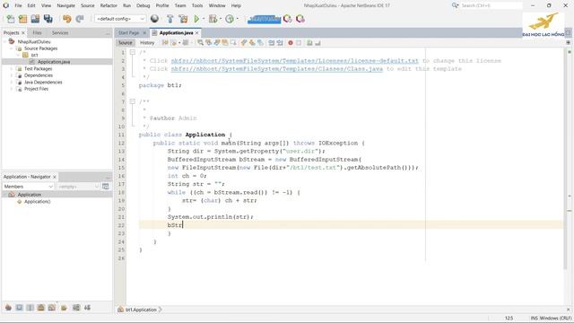Java - IO Nhập xuất file - BufferedReader và InputStreamReader). смотреть онлайн