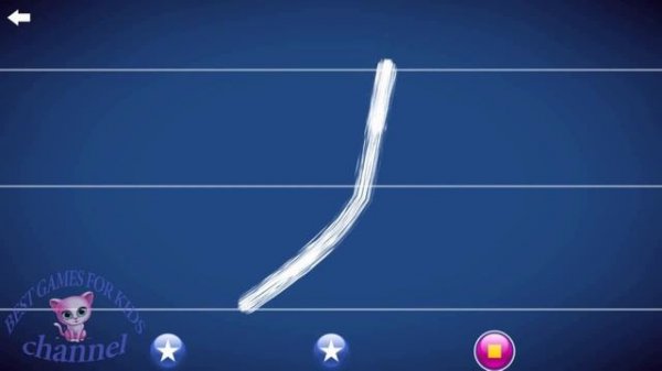 Letterschool Lowercase Letters DN Style Cursive ABC Trace #2 Educational Learn Best games for kids