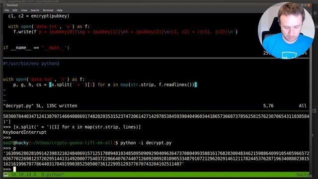 Breaking a Weak Encrpytion - Gotta Lift Em All [HackTheBoo CTF 2022] смотреть онлайн