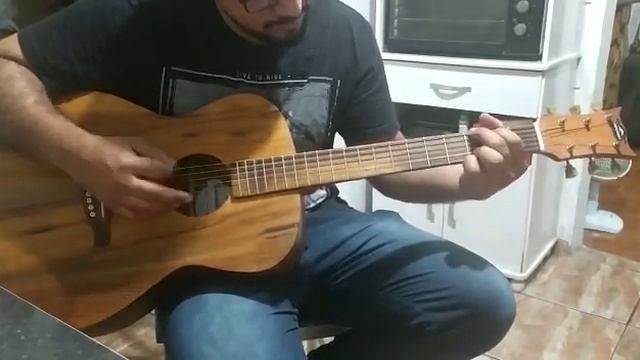 primeiro teste do nosso violão totalmente fabricado em nossa oficina!! смотреть онлайн